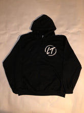 Load image into Gallery viewer, Black Hoodie, White Logo
