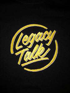 Black T-shirt, Gold Logo