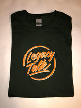 Load image into Gallery viewer, Forrest Green T-shirt, Orange Logo
