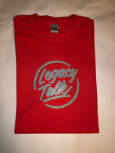 Load image into Gallery viewer, Red T-shirt, Grey Logo
